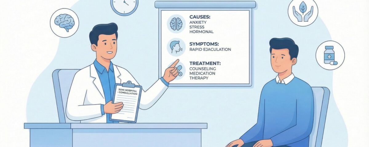 Premature Ejaculation Treatment at By Sexologist in Udaipur Dr. Amitabh Soni