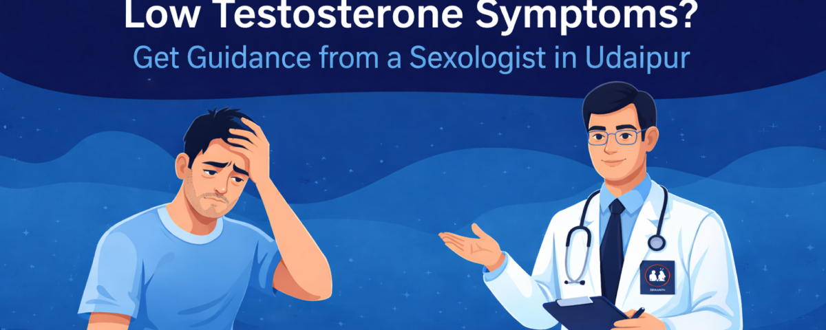 Low Testosterone Symptoms Get Guidance from a Sexologist in Udaipur