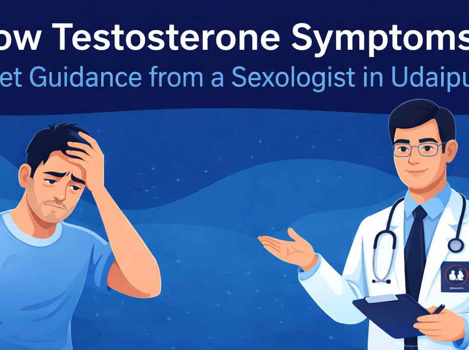 Low Testosterone Symptoms Get Guidance from a Sexologist in Udaipur
